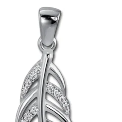 Balia Damen Kettenanhänger 925 Silber poliert BAH0024SW