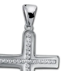 Balia Damen Kettenanhänger 925 Silber poliert BAH0047SW