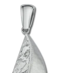 Balia Damen Kettenanhänger 925 Silber matt und geschlagen BAH0001SO