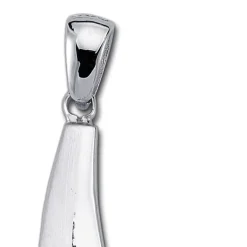 Balia Damen Kettenanhänger 925 Silber matt und poliert BAH0002SW