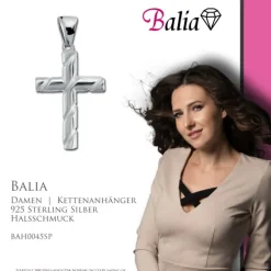 Balia Damen Kettenanhänger 925 Silber glanz BAH0045SP
