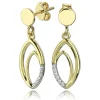 Balia Damen Ohrhänger aus 333 Gelbgold mit Zirkonia BGO0027GW