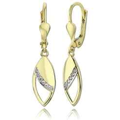 Balia Damen Ohrhänger aus 333 Gelbgold mit Zirkonia BGO0025GW