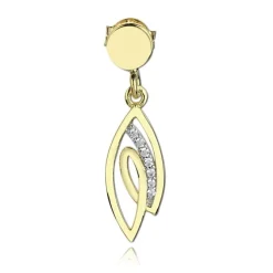 Balia Damen Ohrhänger aus 333 Gelbgold mit Zirkonia BGO0030GW