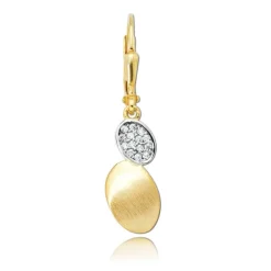Balia Damen Ohrhänger aus 333 Gelbgold mit Zirkonia BGO0048GW