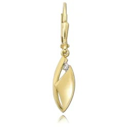 Balia Damen Ohrhänger aus 333 Gelbgold mit Zirkonia BGO0060GW