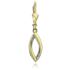 Balia Damen Ohrhänger aus 333 Gelbgold mit Zirkonia BGO0020GW