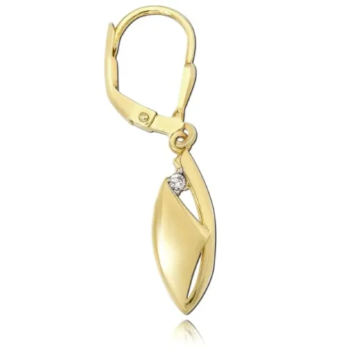 Balia Damen Ohrhänger aus 333 Gelbgold mit Zirkonia BGO0060GW