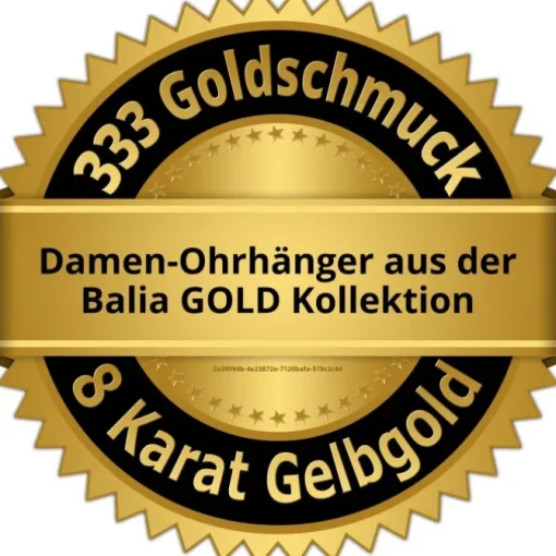 Balia Damen Ohrhänger aus 333 Gelbgold BGO0123GS