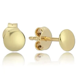 Balia Damen Ohrstecker aus poliertem 333 Gelbgold BGO0031GS