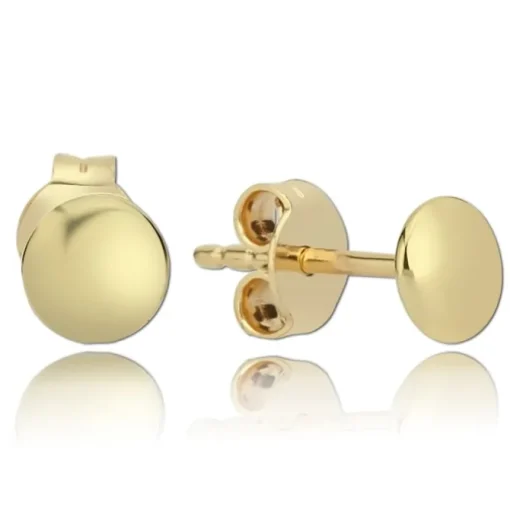 Balia Damen Ohrstecker aus poliertem 333 Gelbgold BGO0031GS