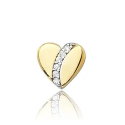 Balia Damen Ohrstecker aus 333 Gelbgold mit Zirkonia BGO0051GW