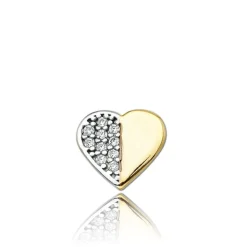 Balia Damen Ohrstecker aus 333 Gelbgold mit Zirkonia BGO0053GW