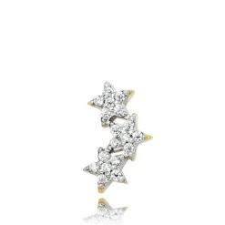 Balia Damen Ohrstecker aus 333 Gelbgold mit Zirkonia BGO0054GW