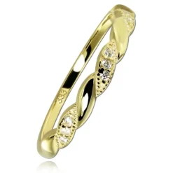 Balia Damen Ring aus 333 Gelbgold mit Zirkonia Gr.58 BGR060G58