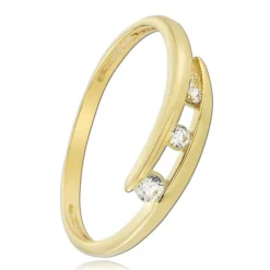 Balia Damen Ring aus 333 Gelbgold mit Zirkonia Gr.60 BGR031G60