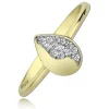 Balia Damen Ring aus 333 Gelbgold mit Zirkonia Gr.56 BGR014G56