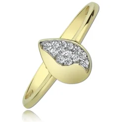 Balia Damen Ring aus 333 Gelbgold mit Zirkonia Gr.60 BGR014G60
