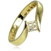 Balia Damen Ring aus 333 Gelbgold mit Zirkonia Gr.60 BGR054G60
