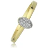 Balia Damen Ring aus 333 Gelbgold mit Zirkonia Gr.58 BGR004G58