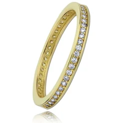 Balia Damen Ring aus 333 Gelbgold mit Zirkonia Gr.56 BGR012G56
