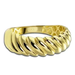 Balia Damen Ring aus 333 Gelbgold Design Gr.54 BGR061G54