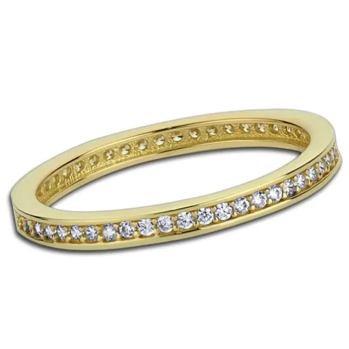 Balia Damen Ring aus 333 Gelbgold mit Zirkonia Gr.58 BGR012G58