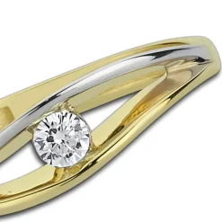 Balia Damen Ring aus 333 Gelbgold mit Zirkonia Gr.56 BGR003G56