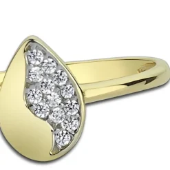 Balia Damen Ring aus 333 Gelbgold mit Zirkonia Gr.56 BGR014G56