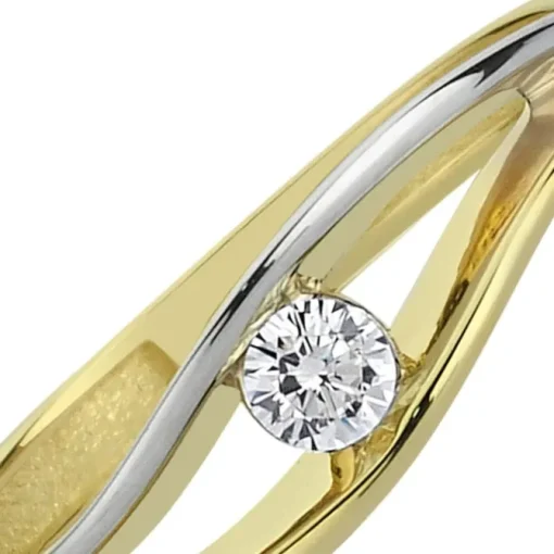 Balia Damen Ring aus 333 Gelbgold mit Zirkonia Gr.56 BGR003G56
