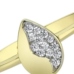 Balia Damen Ring aus 333 Gelbgold mit Zirkonia Gr.56 BGR014G56