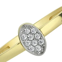 Balia Damen Ring aus 333 Gelbgold mit Zirkonia Gr.58 BGR004G58
