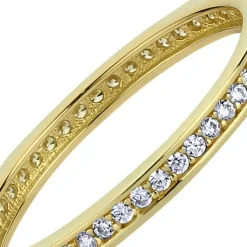 Balia Damen Ring aus 333 Gelbgold mit Zirkonia Gr.56 BGR012G56