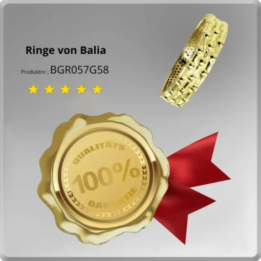 Balia Damen Ring aus 333 Gelbgold Gr.58 BGR057G58