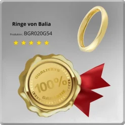 Balia Damen Ring aus 333 Gelbgold Gr.54 BGR020G54