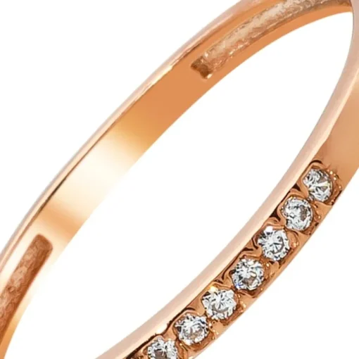 Balia Damen Ring aus 333 Rosegold mit 7 Zirkonias Gr.60 BGR017R60