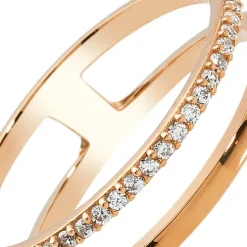 Balia Damen Ring aus 333 Rosegold mit Zirkonia Gr.54 BGR015R60