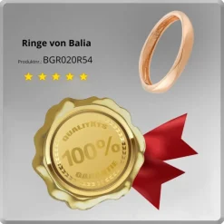 Balia Damen Ring aus 333 Rosegold Gr.54 BGR020R54