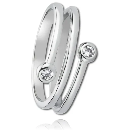 Balia Damen Ring aus 925 Silber mit Zirkonia Gr.56 BAR001W56