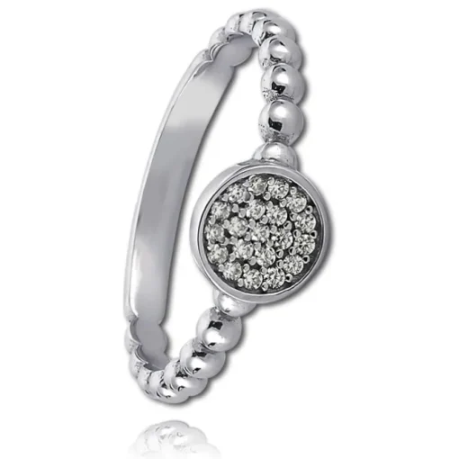 Balia Damen Ring aus 925 Silber mit Zirkonia Gr.56 BAR003W56