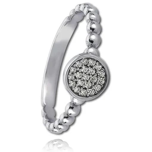 Balia Damen Ring aus 925 Silber mit Zirkonia Gr.60 BAR003W60