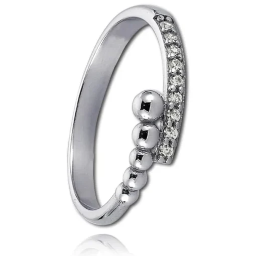 Balia Damen Ring aus 925 Silber mit Zirkonia Gr.60 BAR004W60