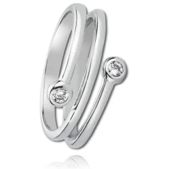 Balia Damen Ring aus 925 Silber mit Zirkonia Gr.54 BAR001W54