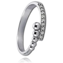 Balia Damen Ring aus 925 Silber mit Zirkonia Gr.56 BAR004W56