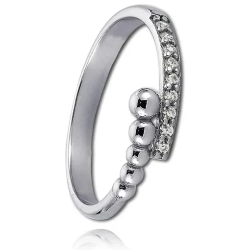 Balia Damen Ring aus 925 Silber mit Zirkonia Gr.56 BAR004W56
