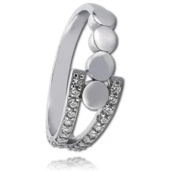 Balia Damen Ring aus 925 Silber mit Zirkonia Gr.54 BAR002W54