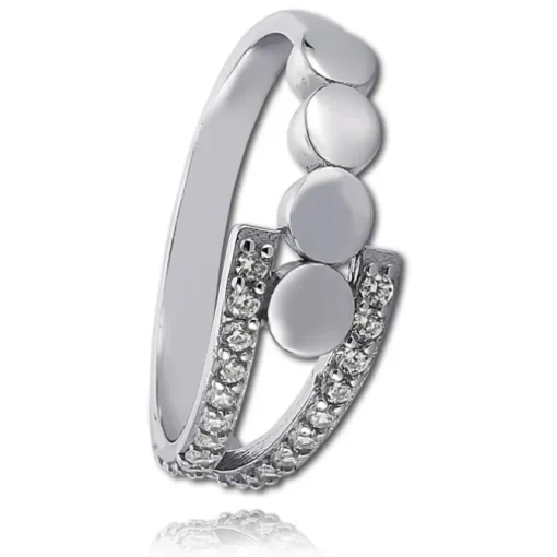 Balia Damen Ring aus 925 Silber mit Zirkonia Gr.56 BAR002W56