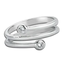 Balia Damen Ring aus 925 Silber mit Zirkonia Gr.56 BAR001W56