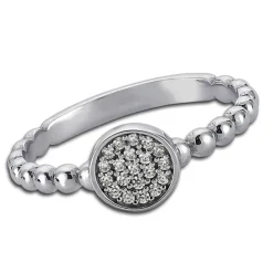 Balia Damen Ring aus 925 Silber mit Zirkonia Gr.60 BAR003W60