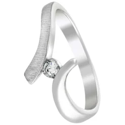 Balia Damen Ring aus 925 Silber mit Zirkonia Gr.56 BAR022W56